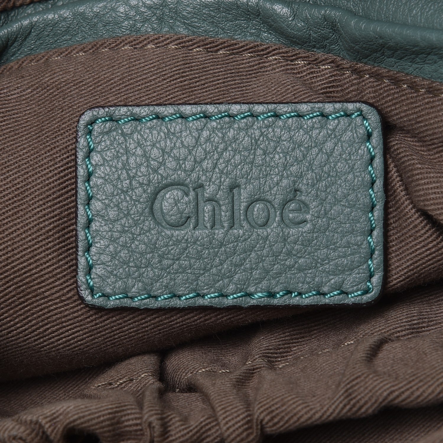 Chloe Calfskin Medium Marcie Satchel Eucalyptus 7 of 8