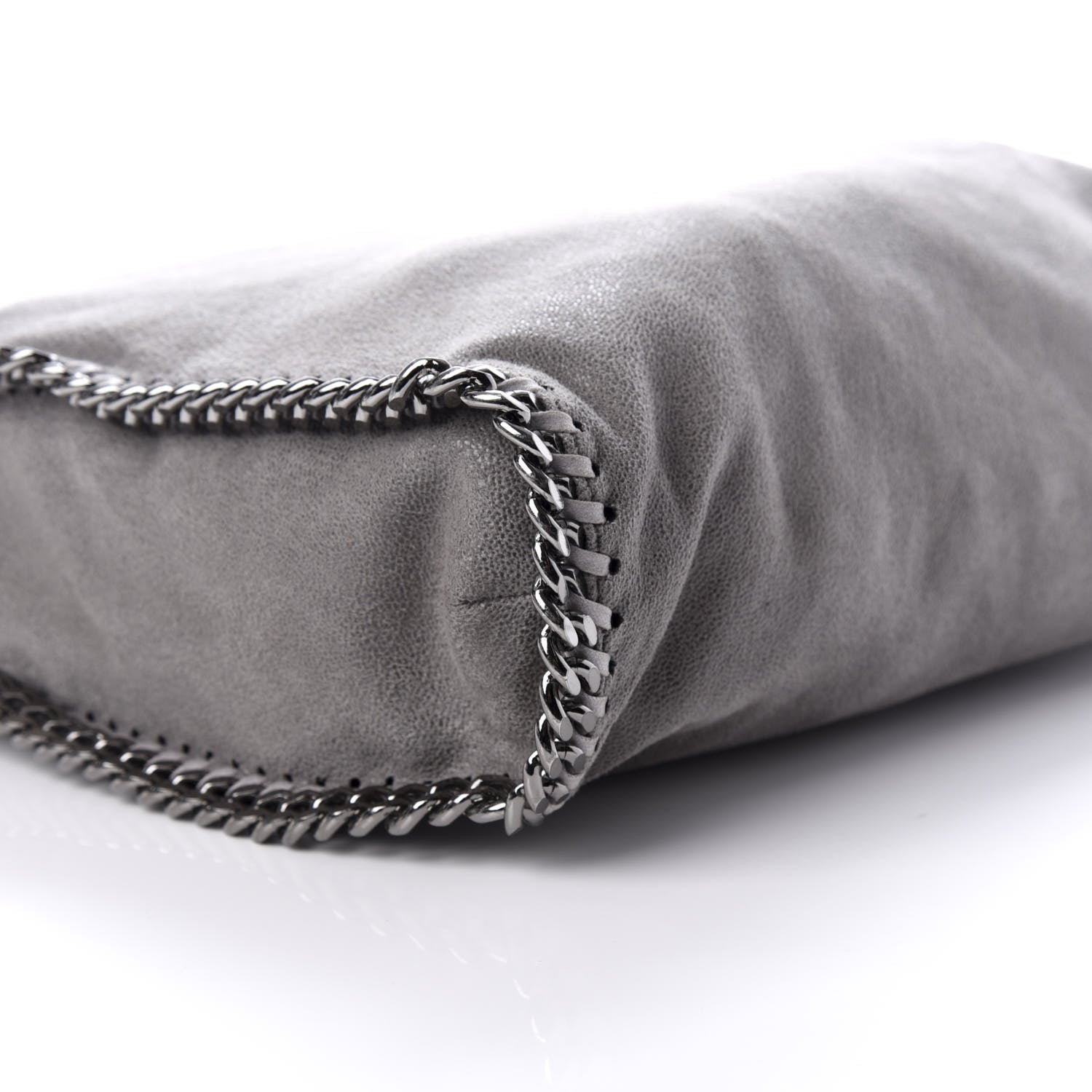 Stella McCartney Shaggy Deer Small Falabella Tote Grey 7 of 9