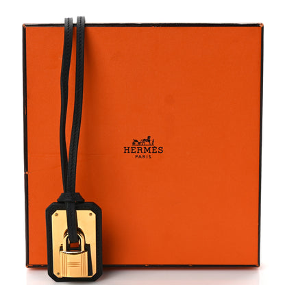 Hermes Swift Large O'Kelly Pendant Necklace Black 5 of 5