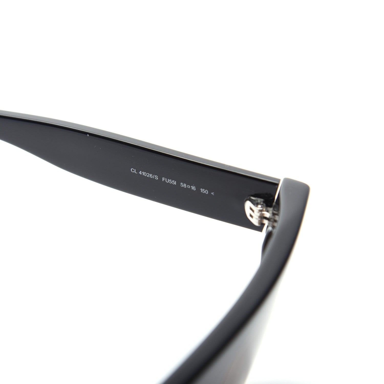 Celine Shadow Sunglasses CL 41026/S Black Havana 5 of 6