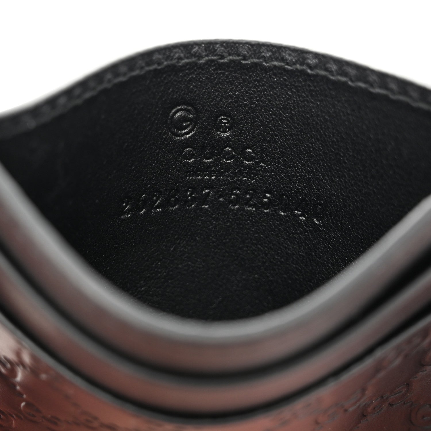 Gucci Microguccissima Card Holder Black 6 of 6