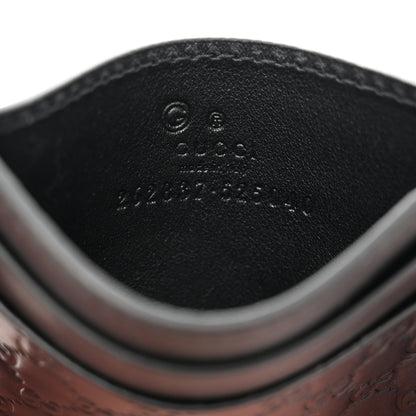 Gucci Microguccissima Card Holder Black 6 of 6
