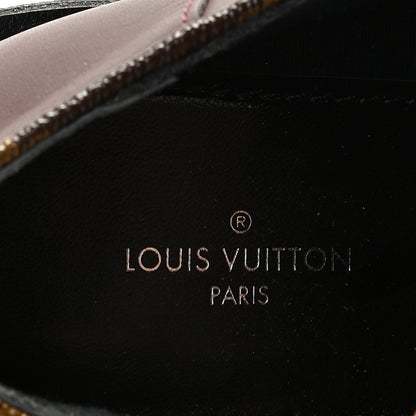 Louis Vuitton Calfskin Monogram Beaubourg Platform Derby Shoes 36 36 Bordeaux 15 of 15