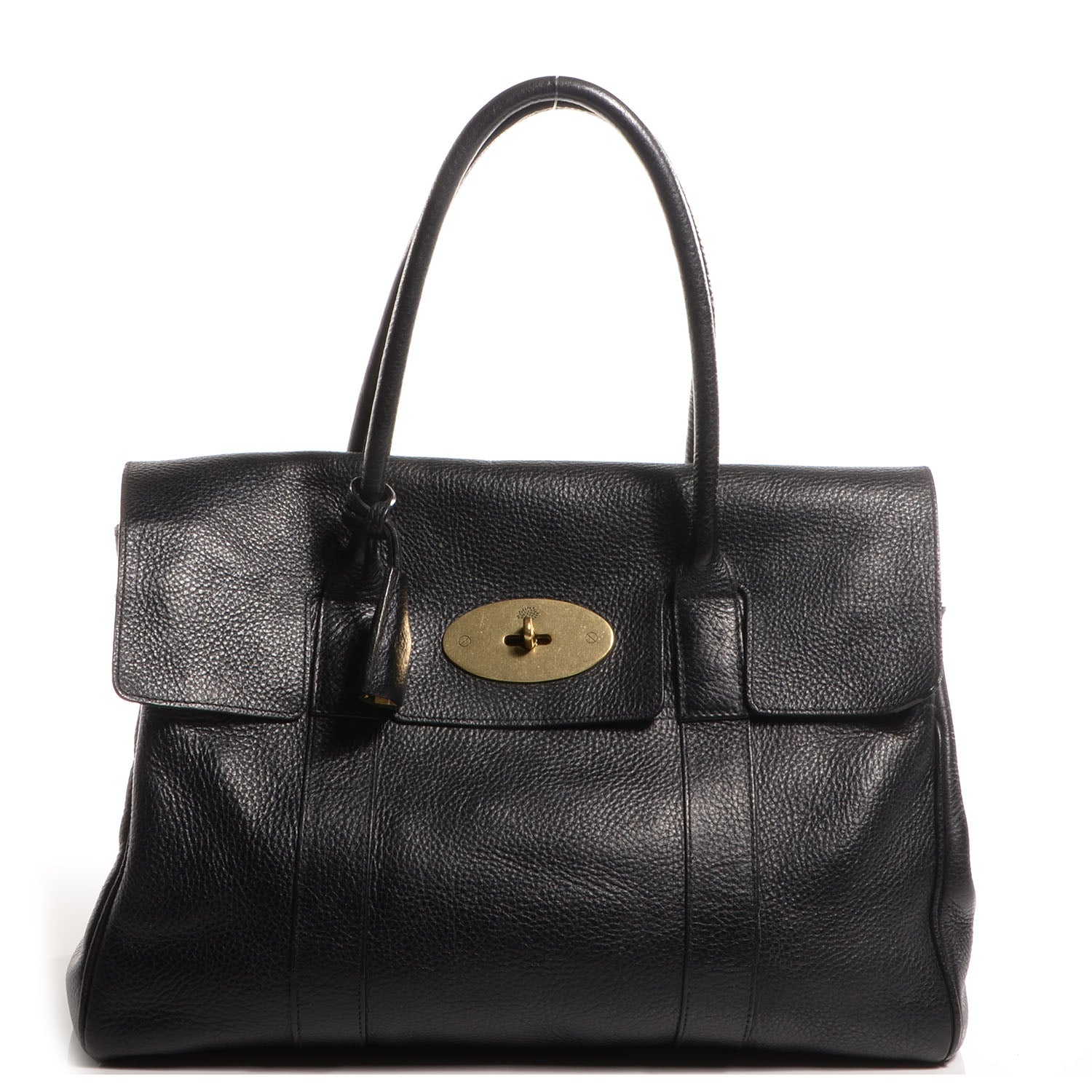 Mulberry Natural Leather Bayswater Black 1 of 10