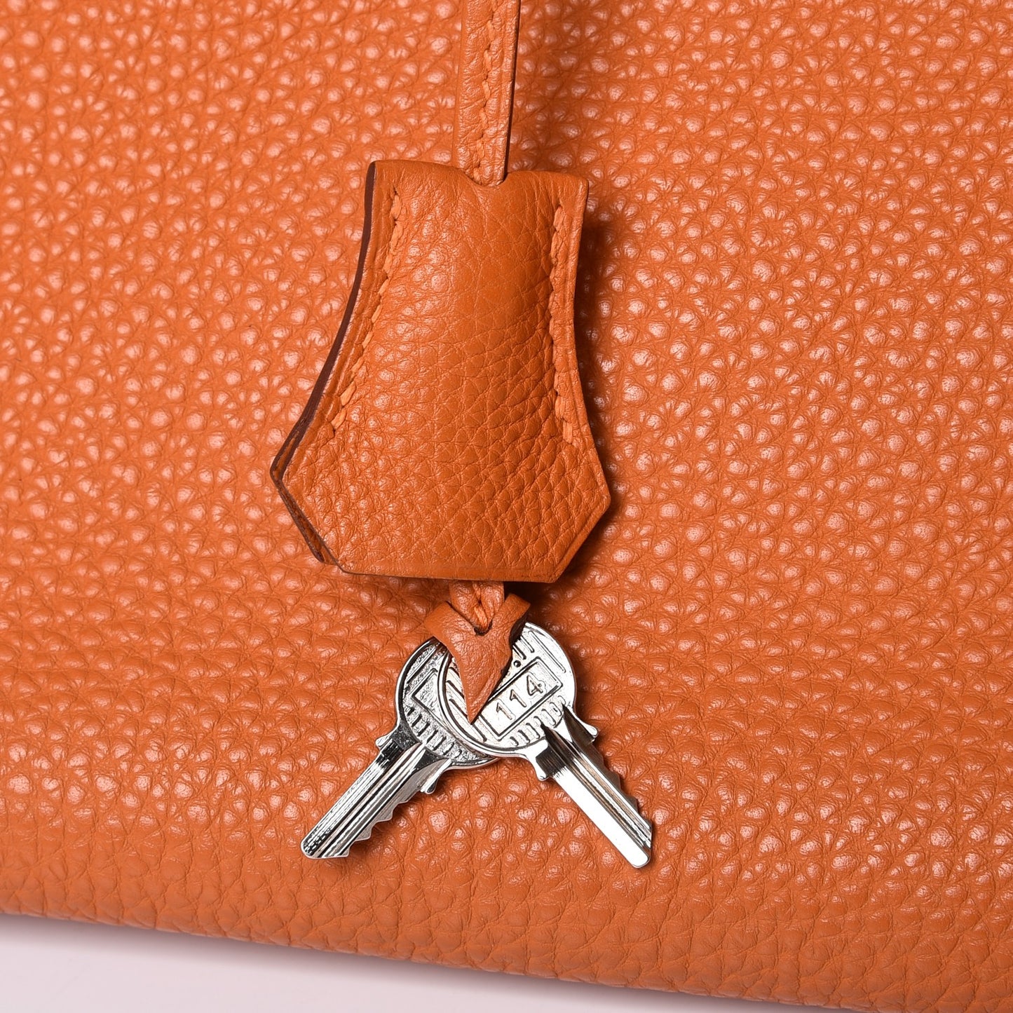 Togo Birkin 35 Orange