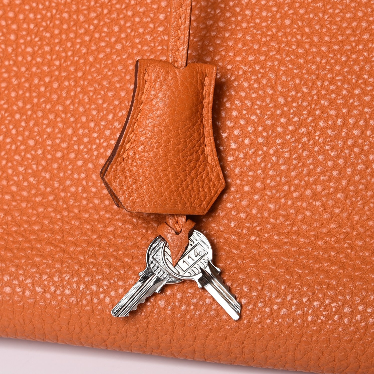Hermes Togo Birkin 35 Orange 20 of 31