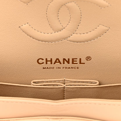 Chanel Lambskin Quilted Small Double Flap Beige 5 of 14