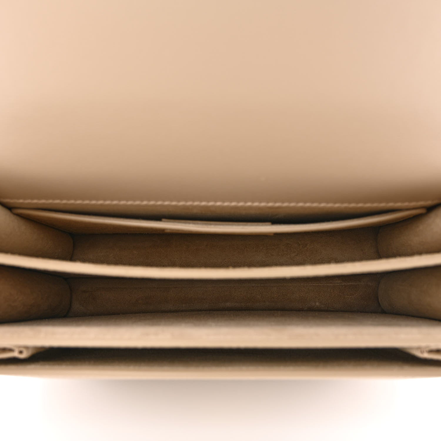 Saint Laurent Calfskin Medium Monogram Sunset Dark Beige 5 of 11