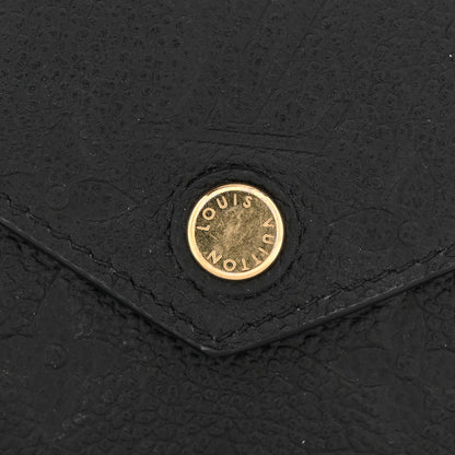 Louis Vuitton Empreinte Zoe Wallet Black 7 of 7