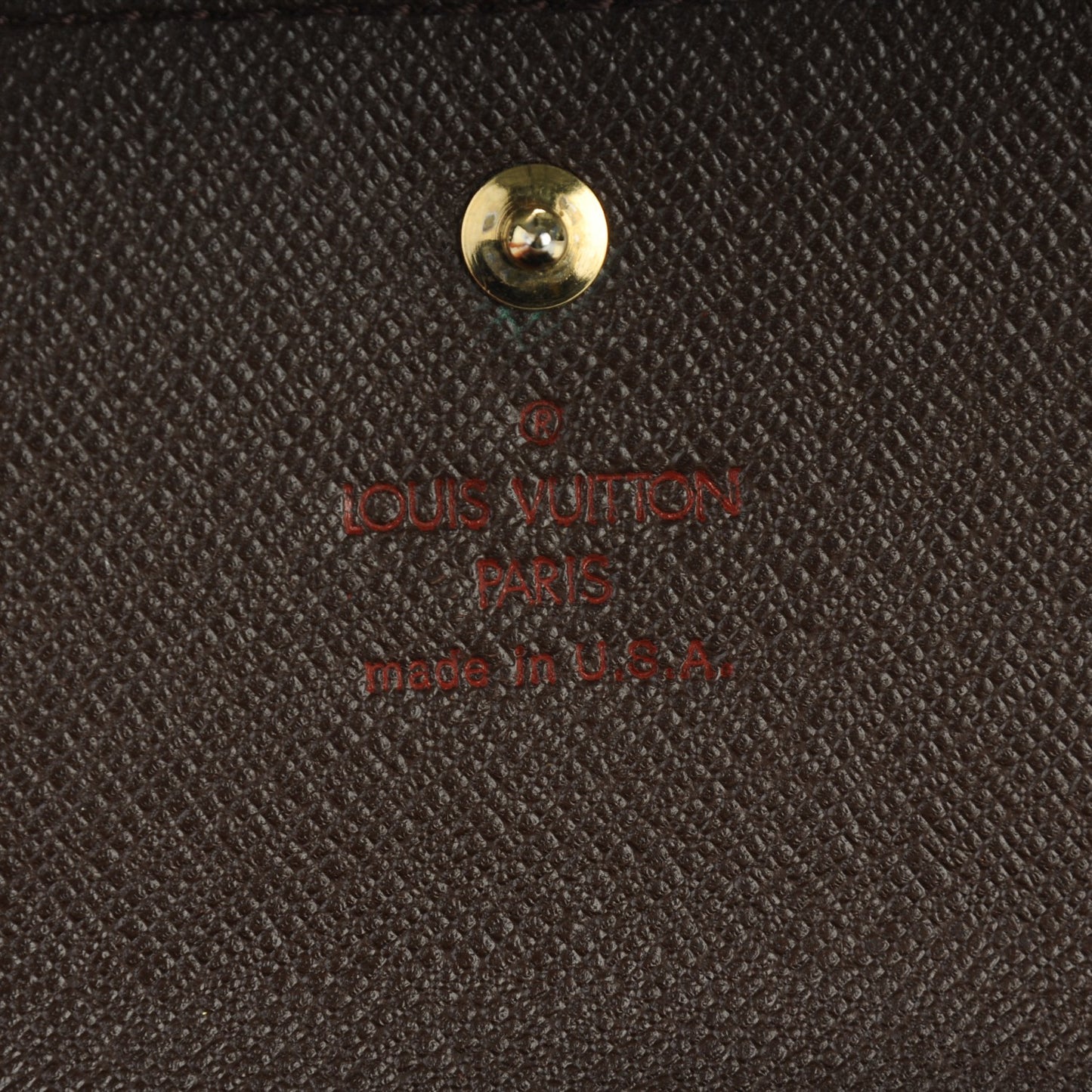 Damier Ebene Elise Wallet