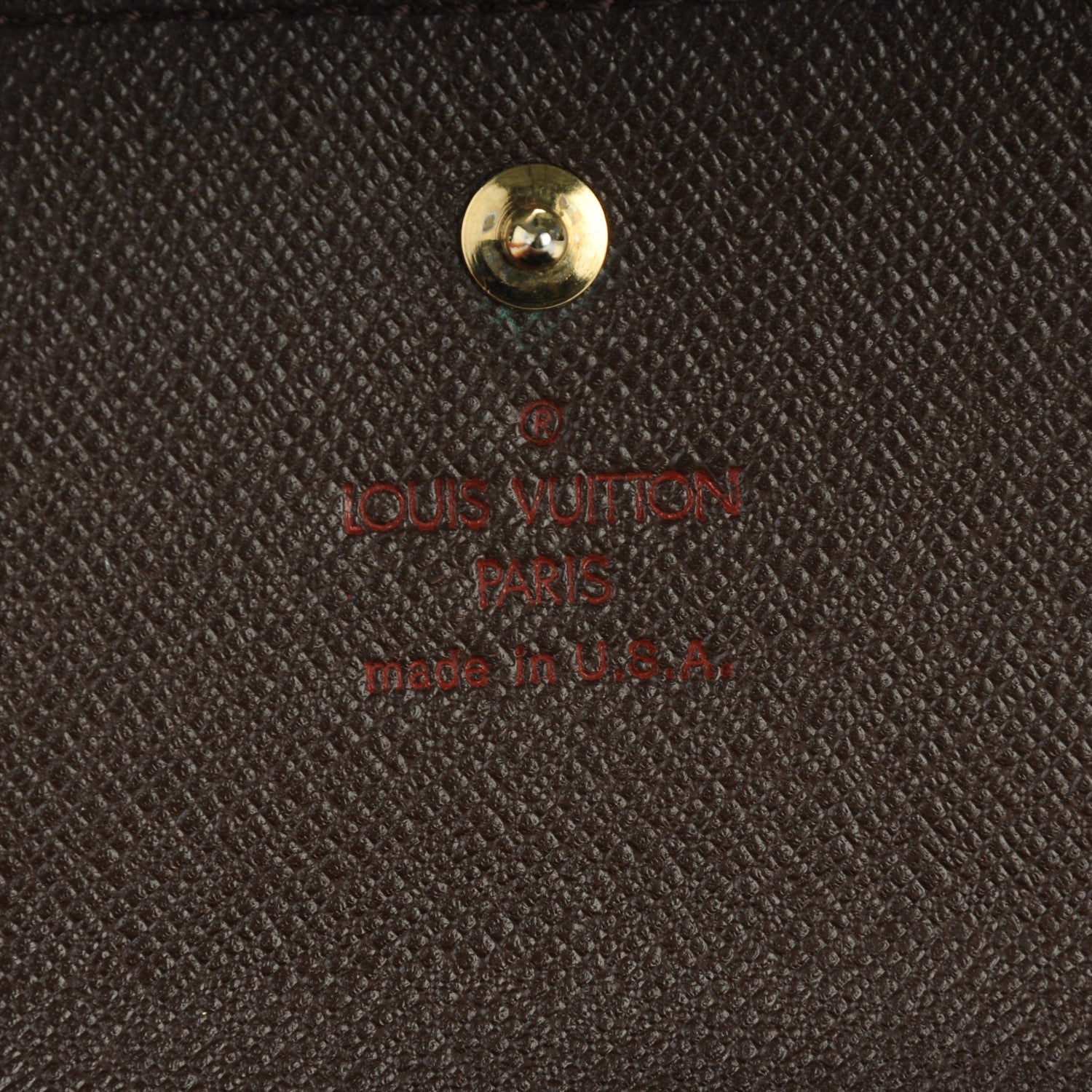 Louis Vuitton Damier Ebene Elise Wallet 5 of 7