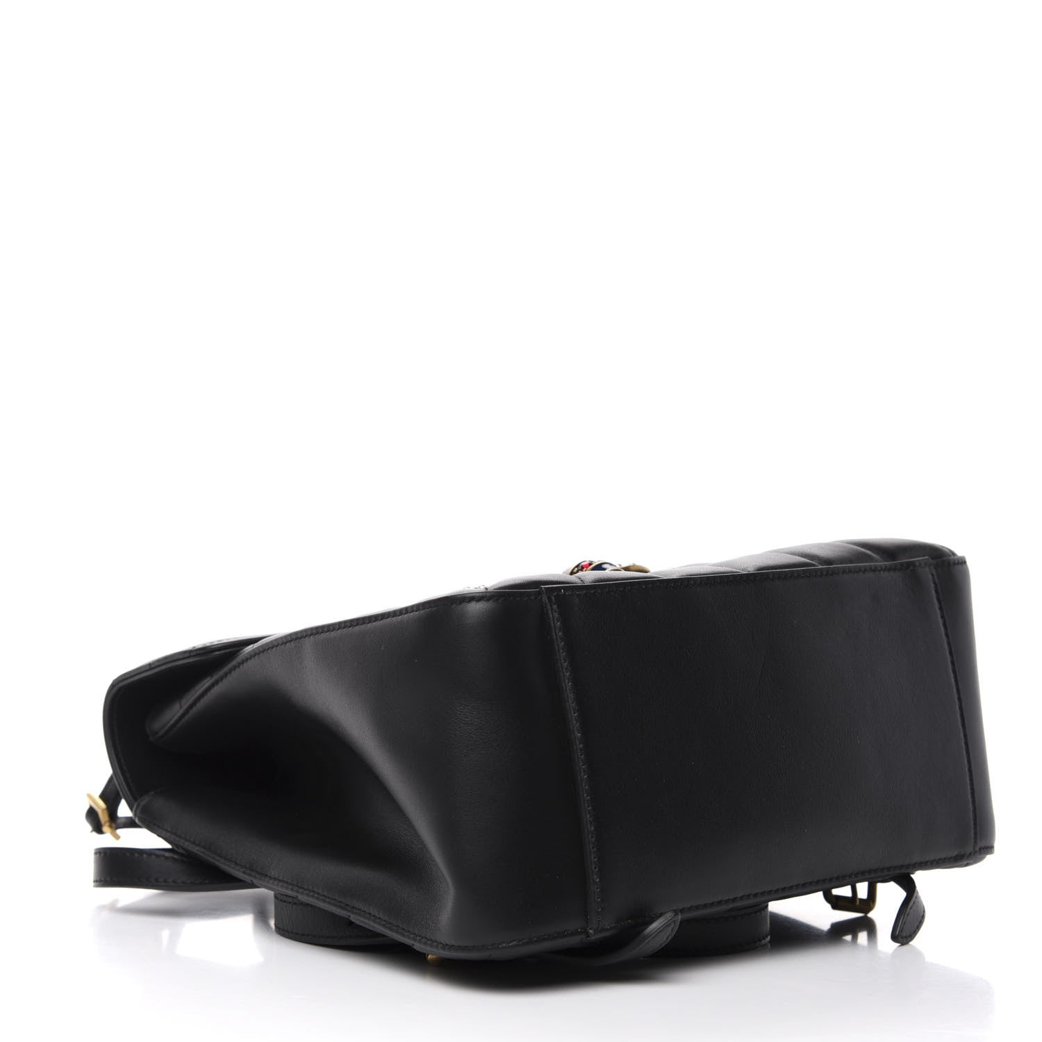 Gucci Calfskin Bamboo Trapuntata Queen Margaret Backpack Black 3 of 9