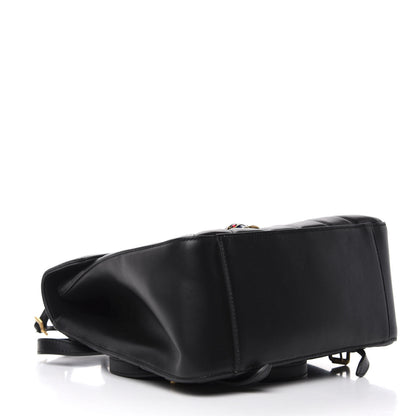Gucci Calfskin Bamboo Trapuntata Queen Margaret Backpack Black 3 of 9