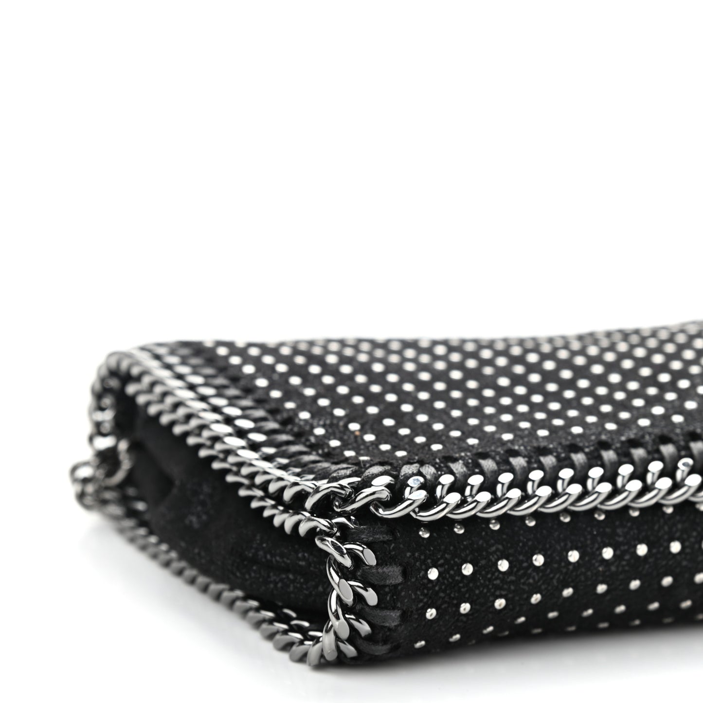 Shaggy Deer Studded Falabella Crossbody Black