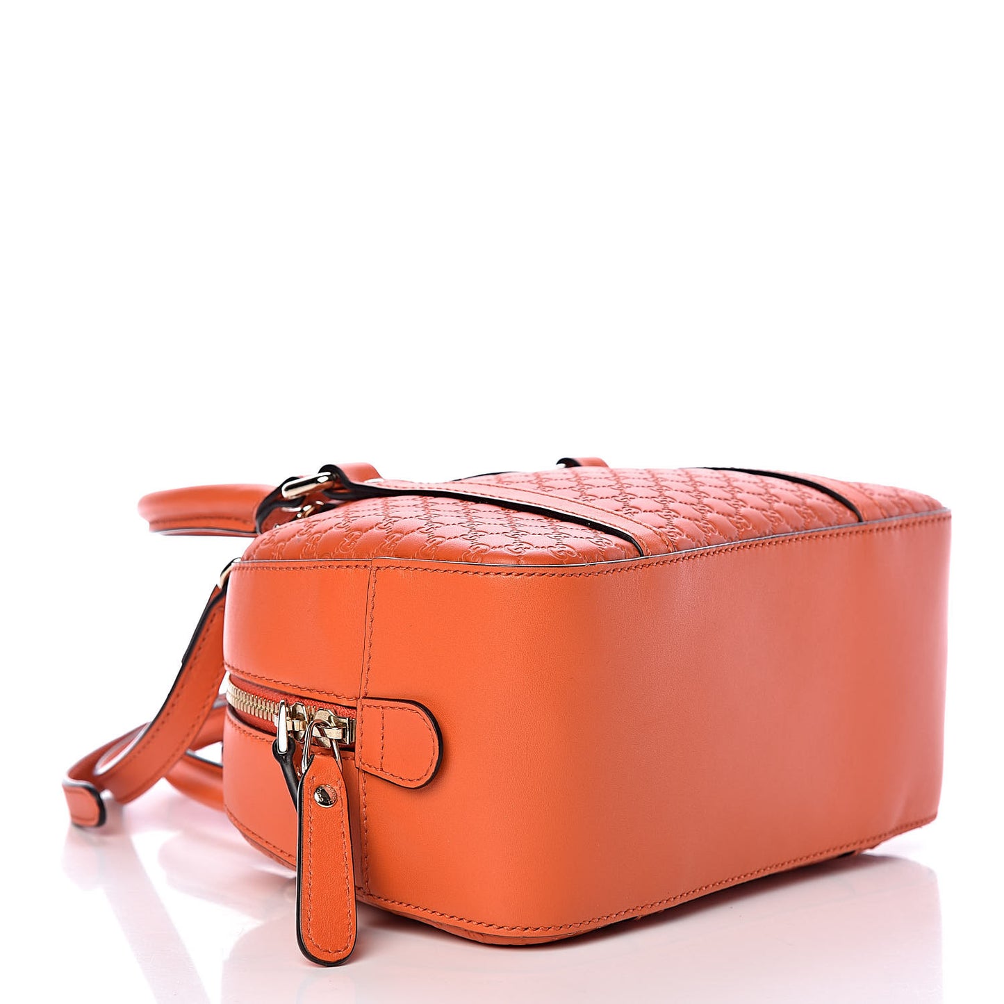 Soft Microguccissima Small Crossbody Bag Sun Orange