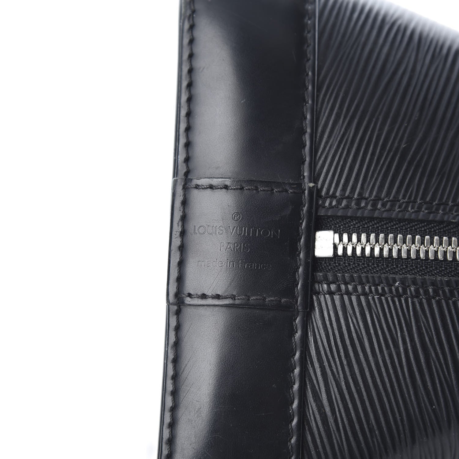 Louis Vuitton Epi Alma GM Black 6 of 20
