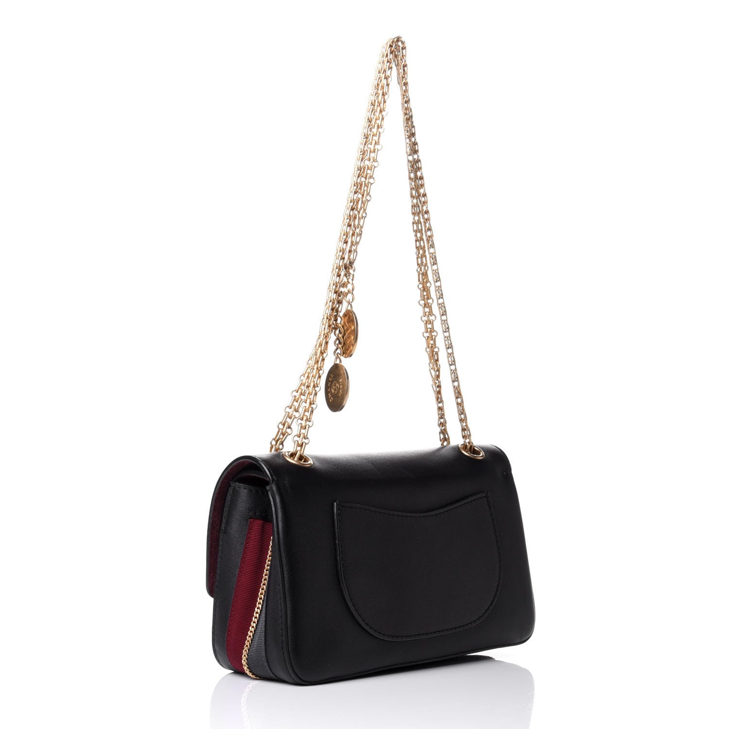 Chanel Calfskin Nude 2.55 Medals Reissue 225 Flap Black 2 of 5