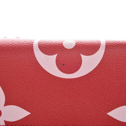 Louis Vuitton Monogram Giant Onthego GM Rouge Rose 10 of 10