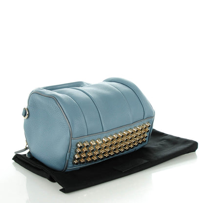 Alexander Wang Pebbled Leather Rockie Mercury Pale Gold Hardware 4 of 8