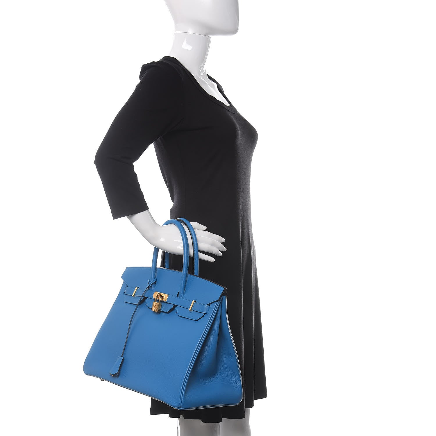 Hermes Epsom Birkin 35 Bleu Zanzibar 2 of 16