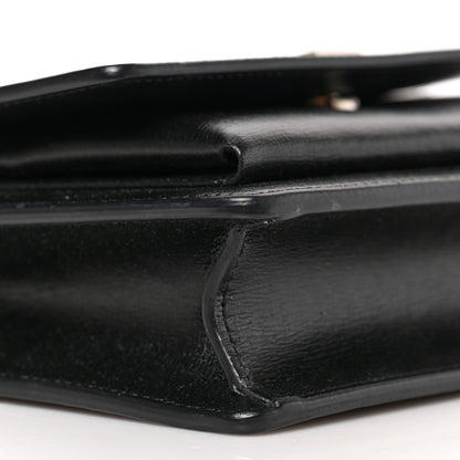 Saint Laurent Calfskin Monogram Sunset Chain Wallet Black 7 of 8