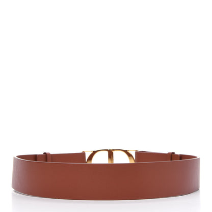 Christian Dior Calfskin 30 Montaigne Belt 75 Brown 2 of 4
