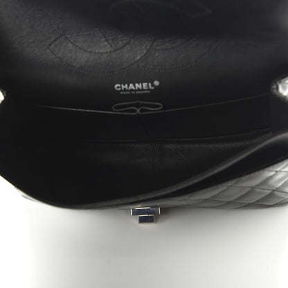 Chanel Distressed Patent Quilted 2.55 Reissue 227 Flap Black 5 of 11