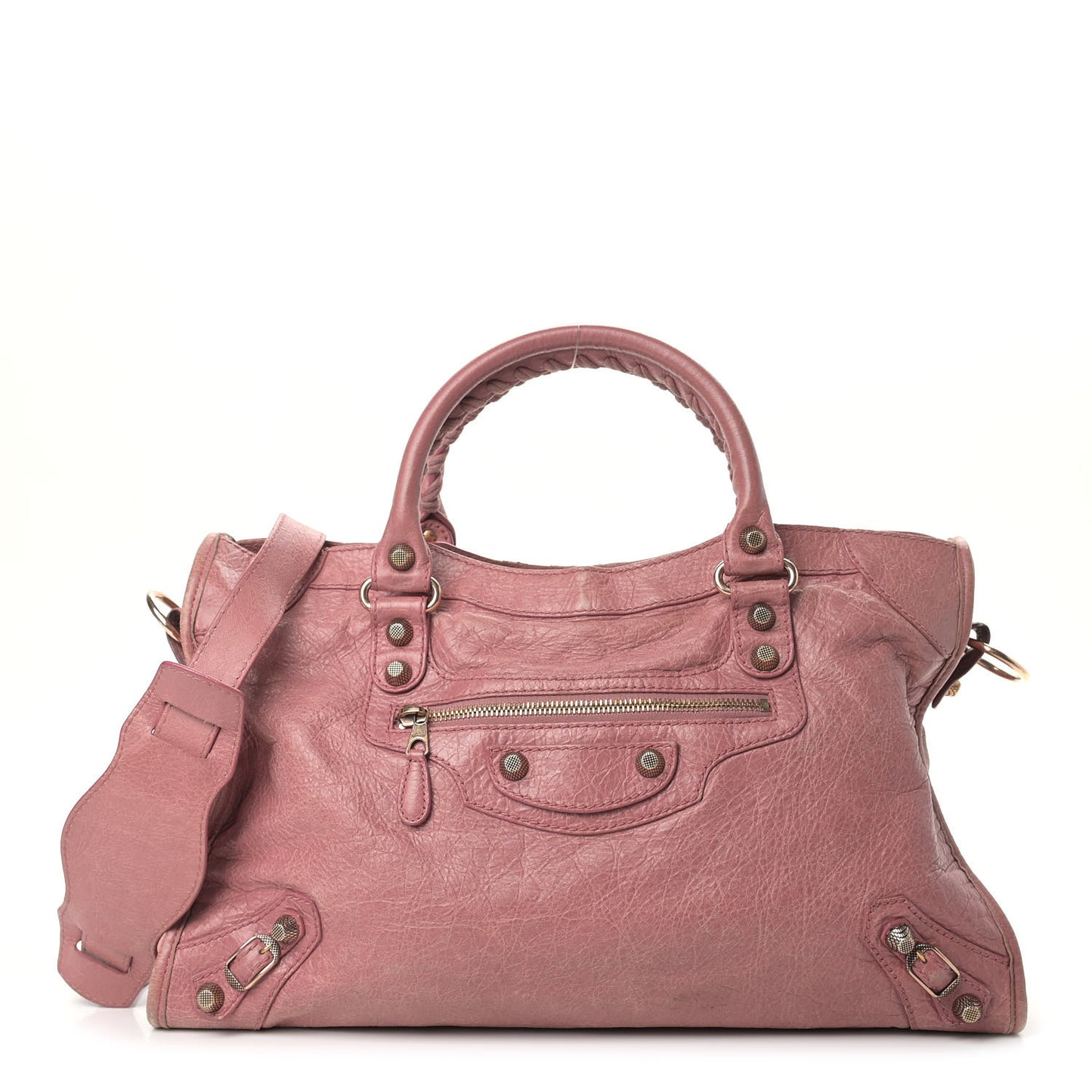 Agneau Giant 12 Gold Hardware City Rose Bruyere