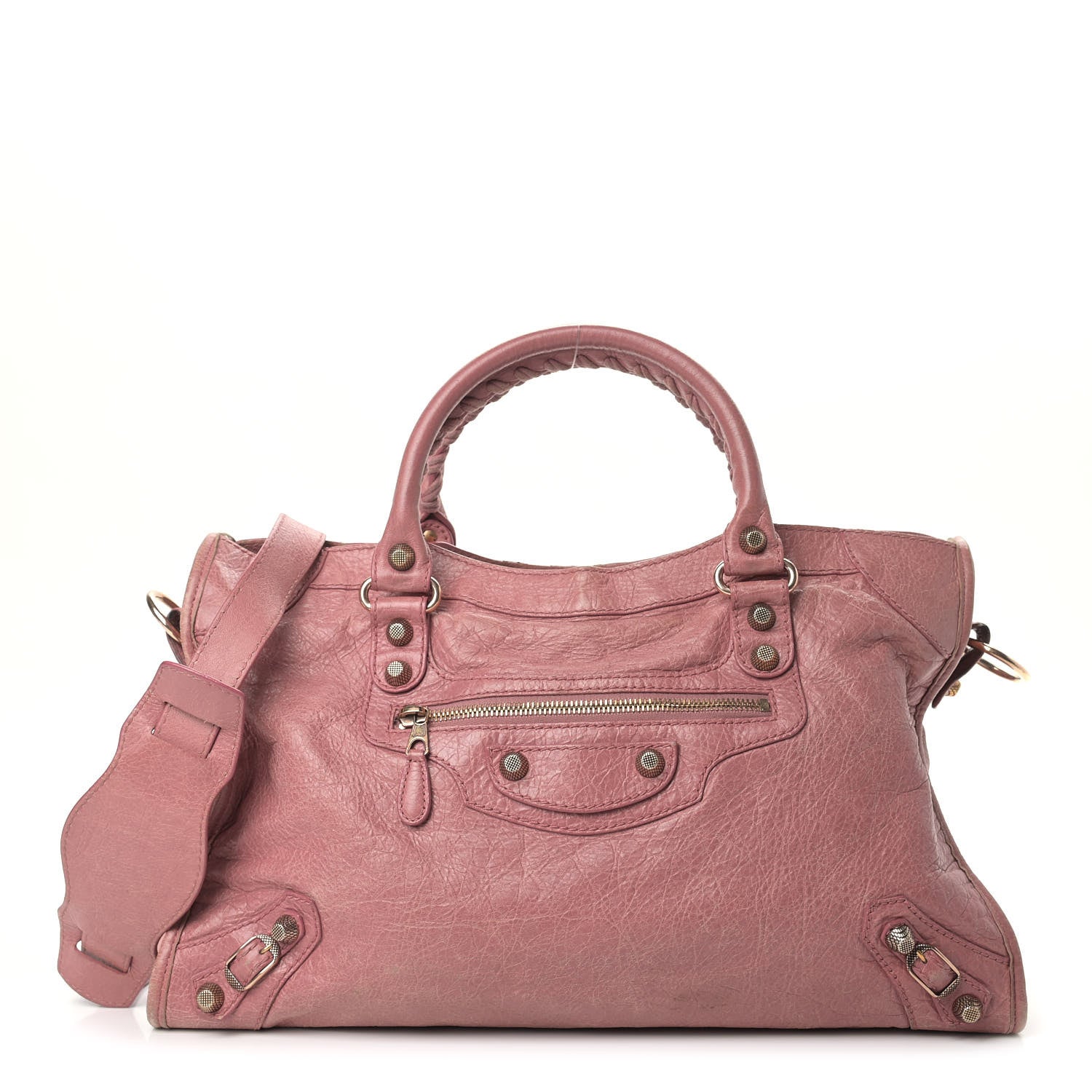 Balenciaga Agneau Giant 12 Gold Hardware City Rose Bruyere 1 of 9