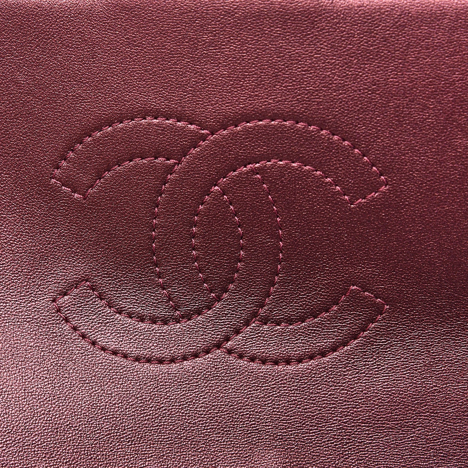 Chanel Lurex Knit Medium Pluto Glitter Flap Pink 10 of 11