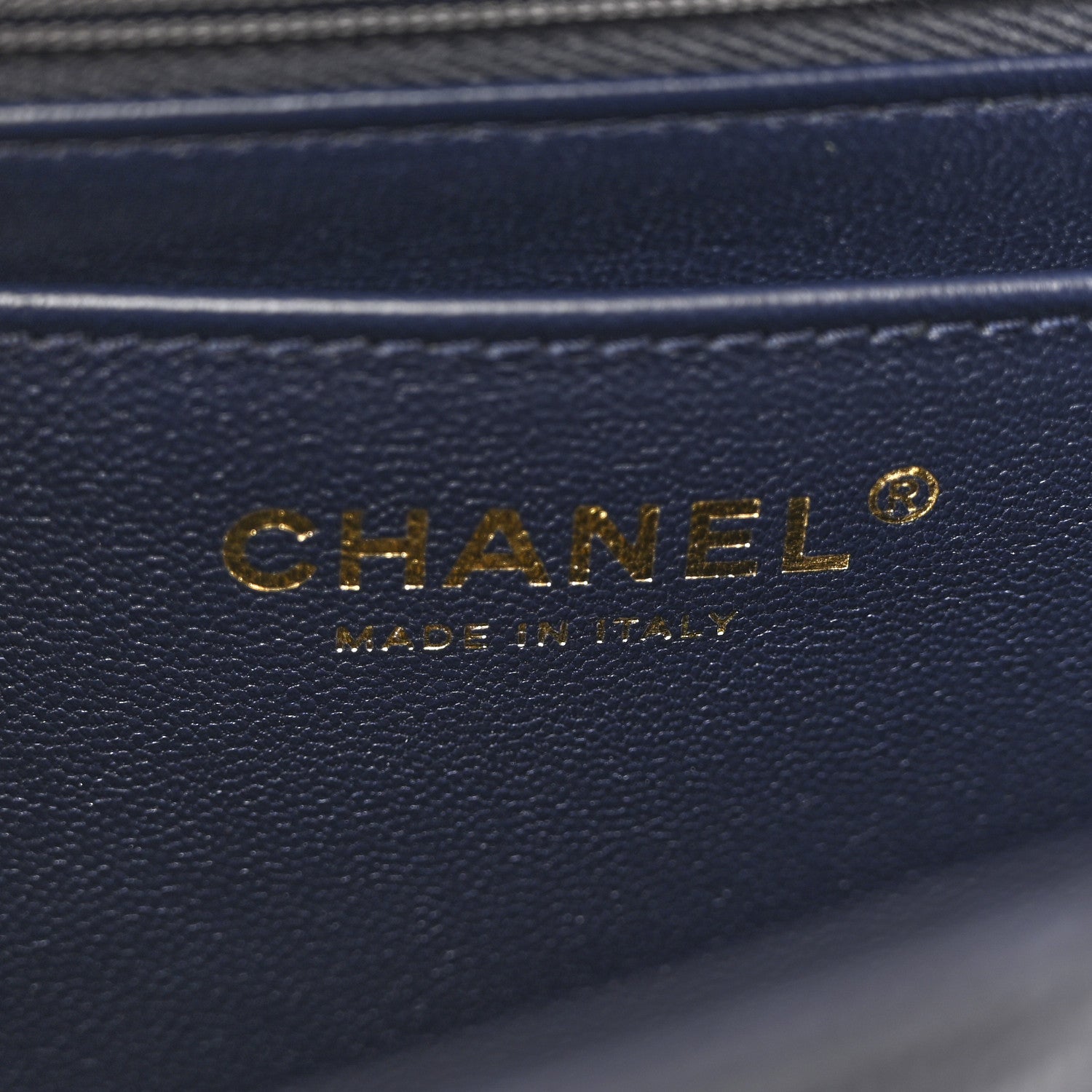 Chanel Caviar Quilted Small Handy CC Flap Navy 6 of 12