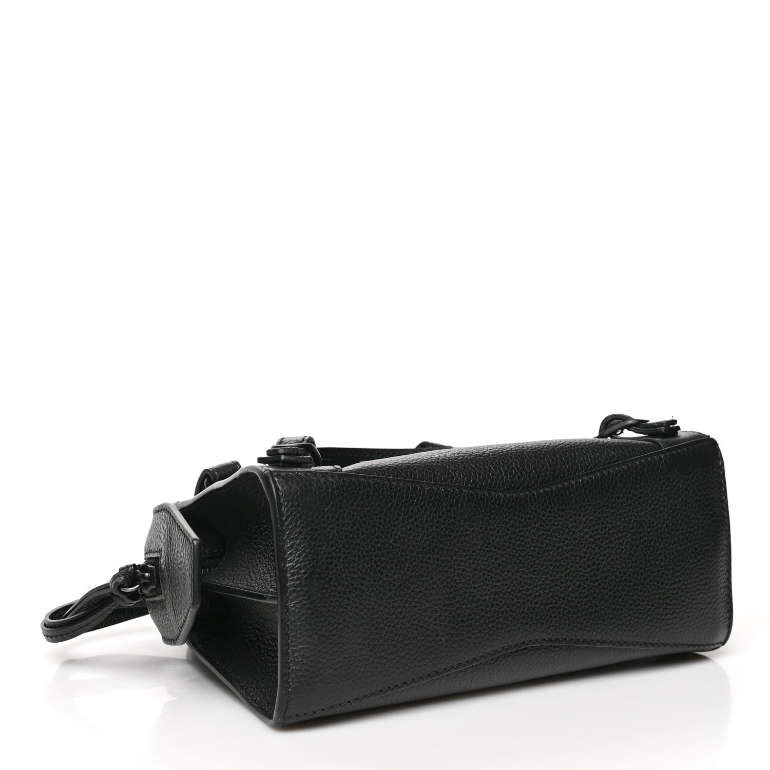 Balenciaga Grained Calfskin Neo Classic Black Hardware Mini City Black 4 of 7
