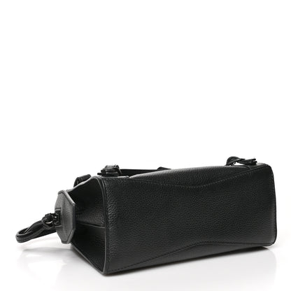 Balenciaga Grained Calfskin Neo Classic Black Hardware Mini City Black 4 of 7