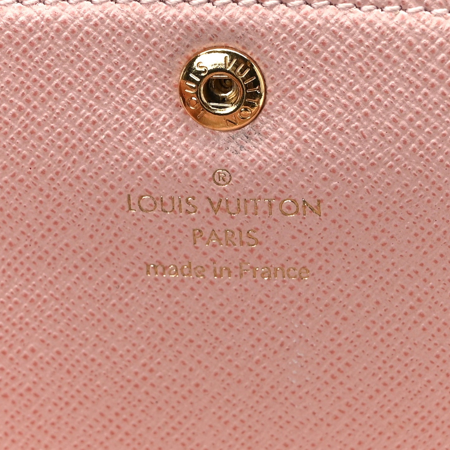 Damier Azur Emilie Wallet Rose Ballerine