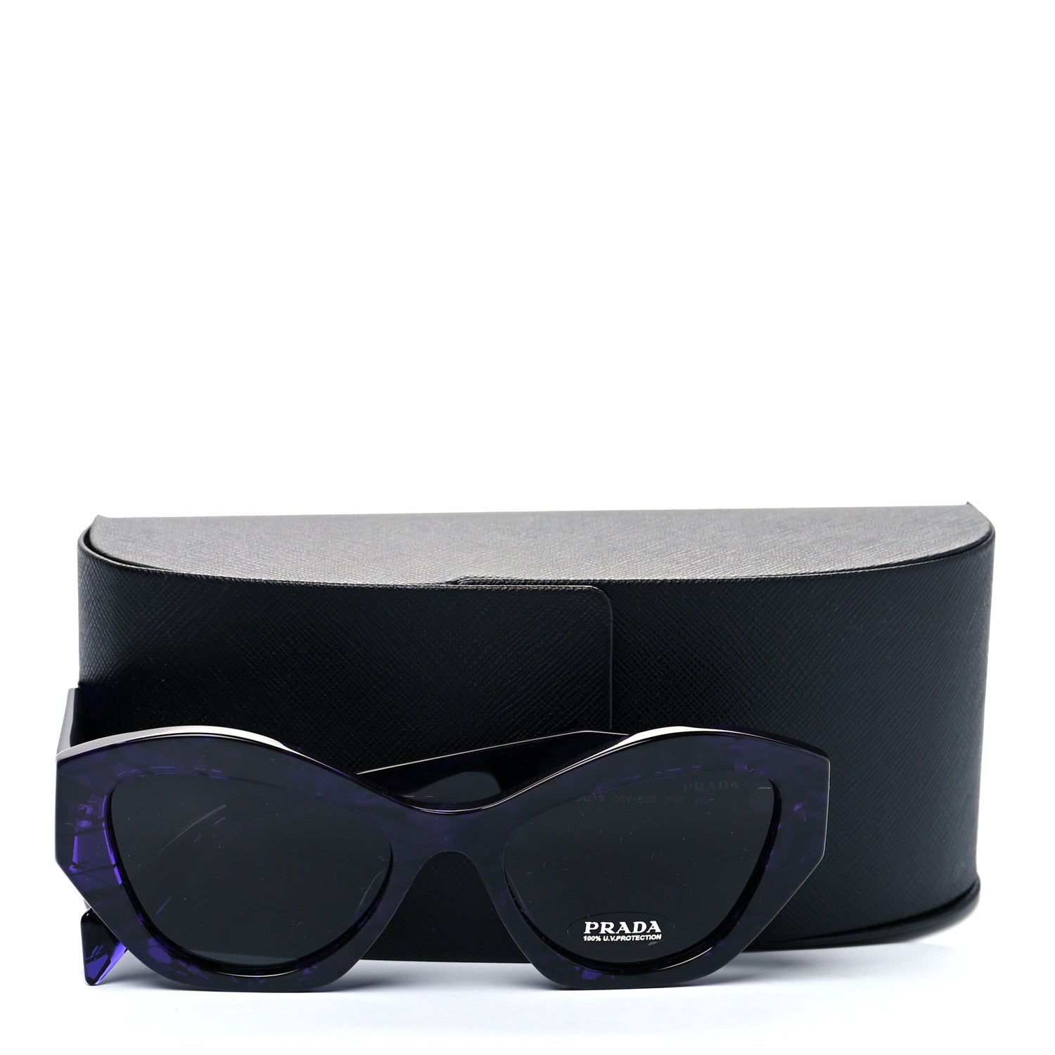 Prada Acetate Symbole Sunglasses SPR 07Y Purple 7 of 7