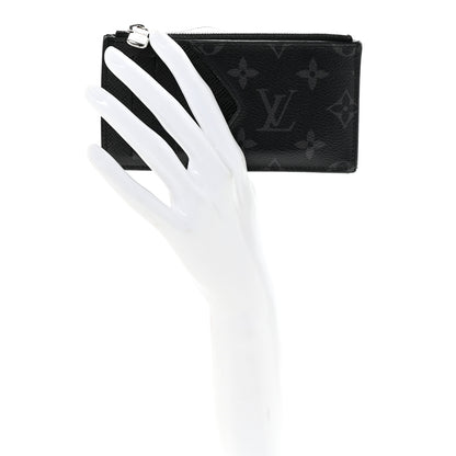 Louis Vuitton Taigarama Coin Card Holder Black 2 of 6