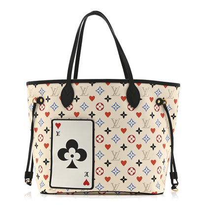 Louis Vuitton Game On Neverfull MM White 1 of 10