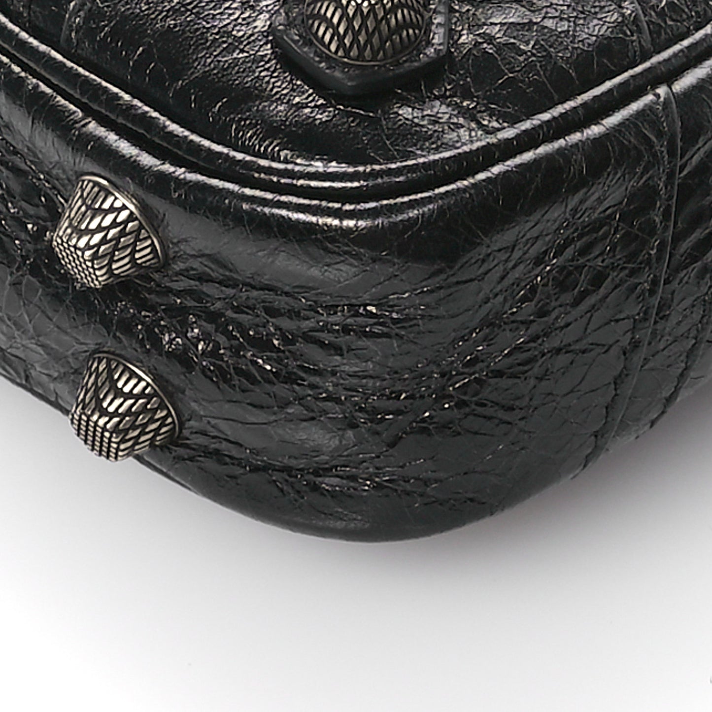 Agneau Arena Le Cagole Crossbody Bag Black