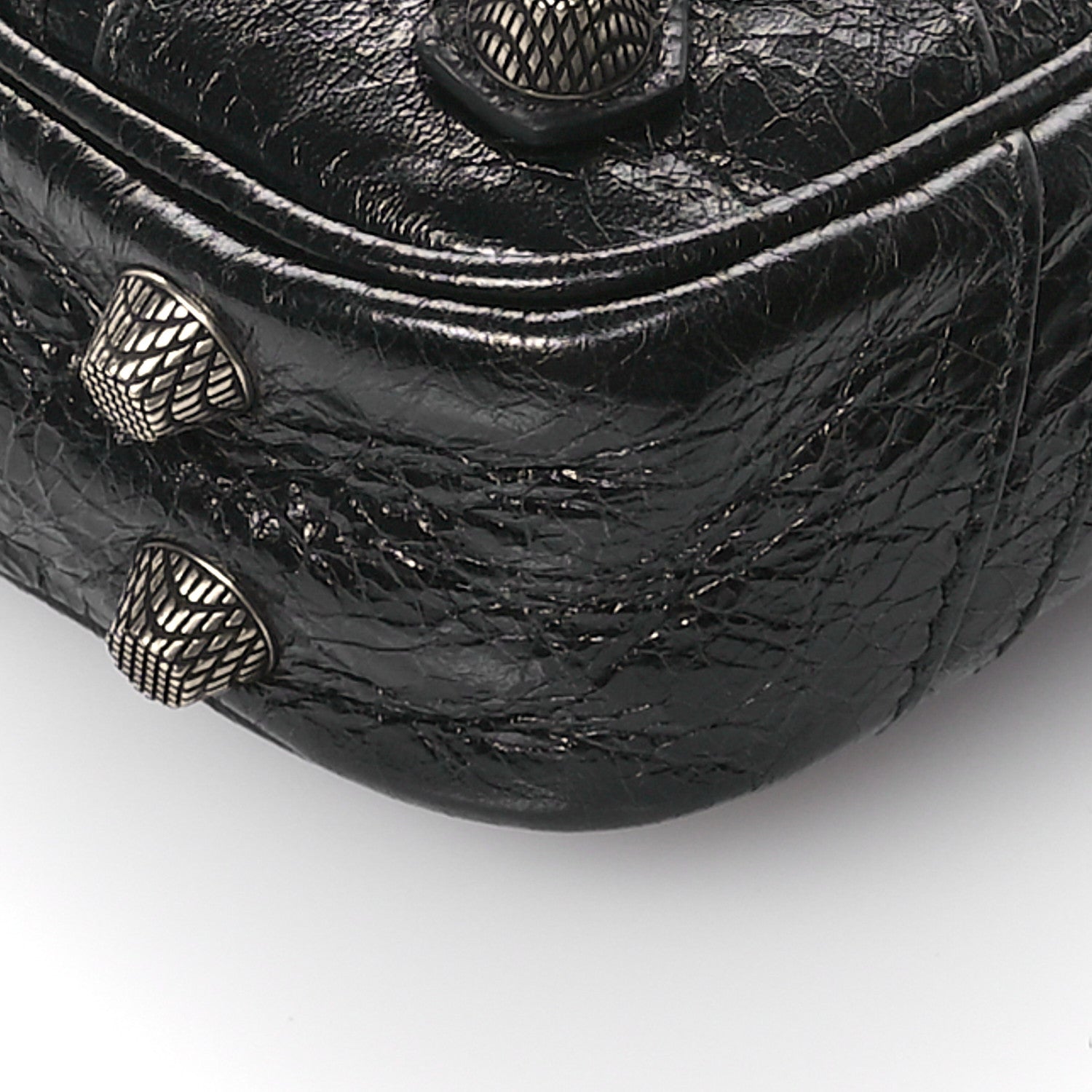 Balenciaga Agneau Arena Le Cagole Crossbody Bag Black 12 of 12