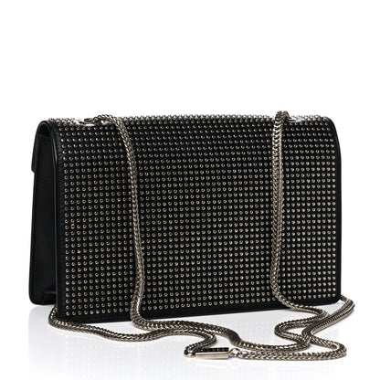 Saint Laurent Calfskin Studded Medium Betty Black 3 of 18