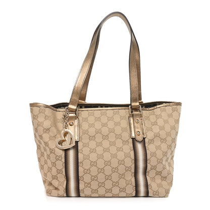 Gucci Monogram Medium Jolicoeur Tote Metallic 1 of 10