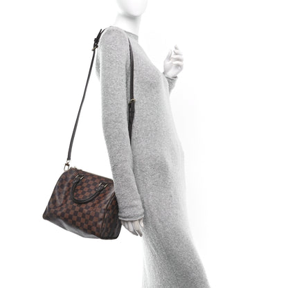 Louis Vuitton Damier Ebene Speedy Bandouliere 25 2 of 10