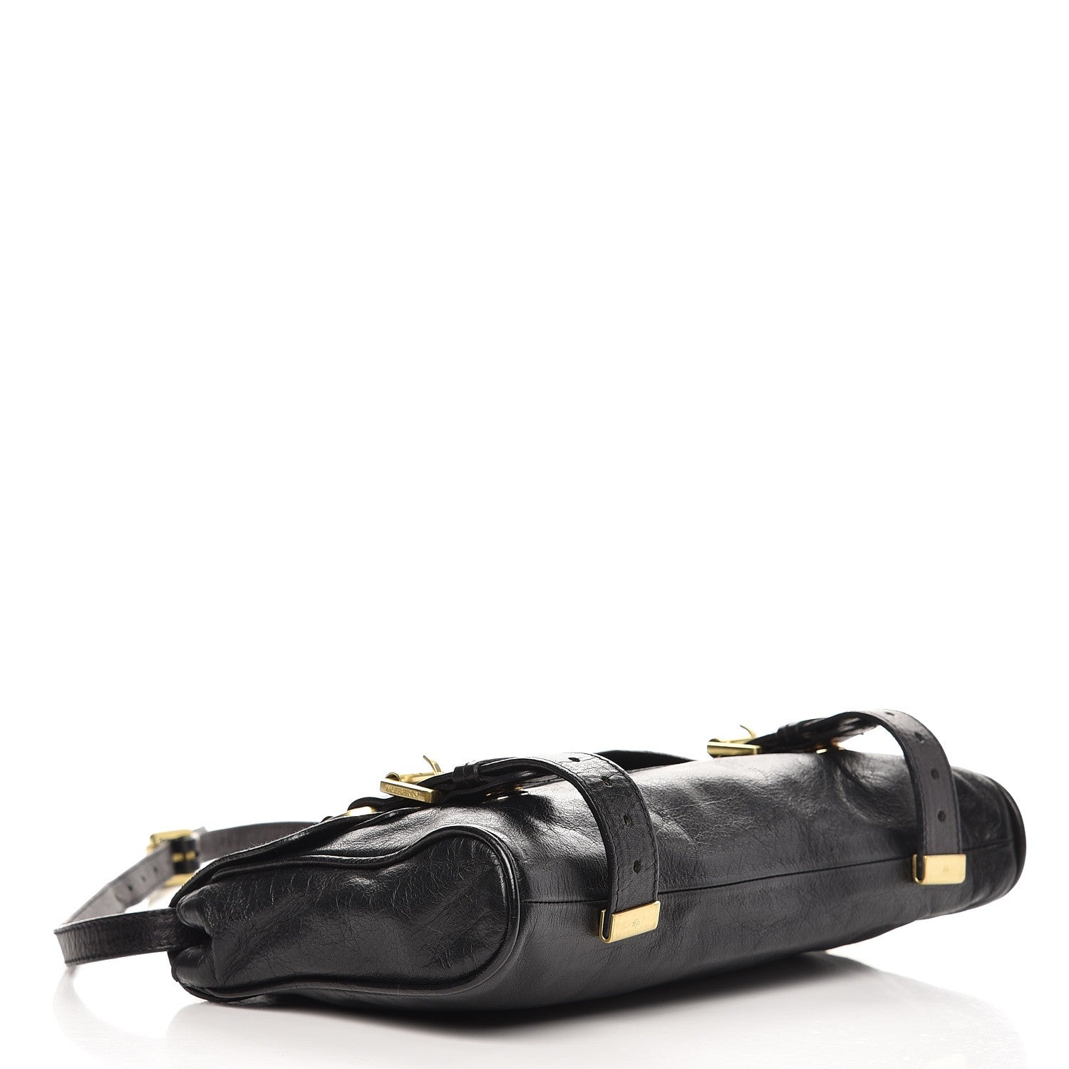 Mulberry Soft Buffalo Alexa Crossbody Clutch Black 4 of 8