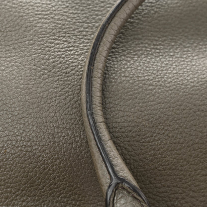 Prada Vitello Daino Tote Dark Green 11 of 19