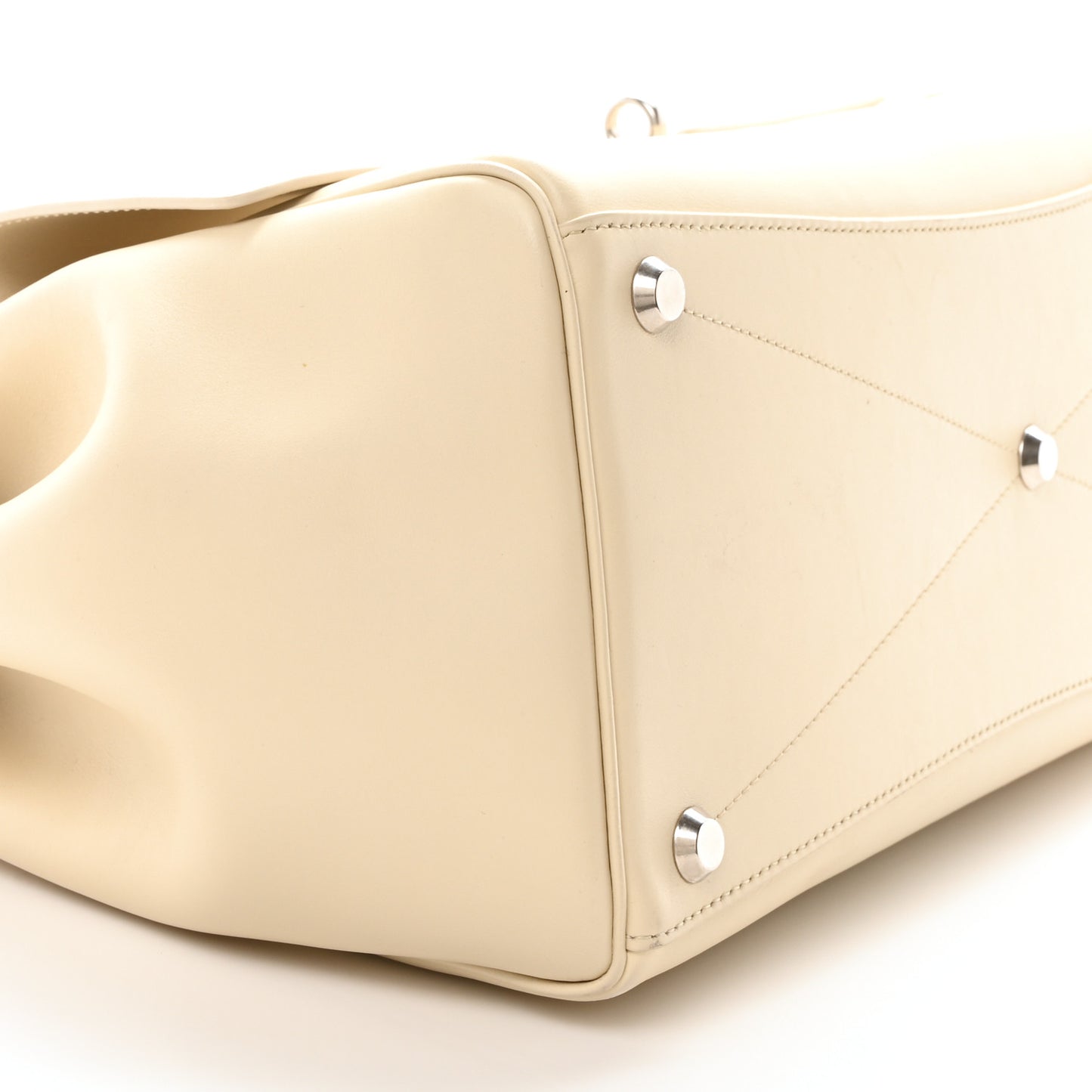Smooth Calfskin Medium Bel Air Carry All Bag Soya