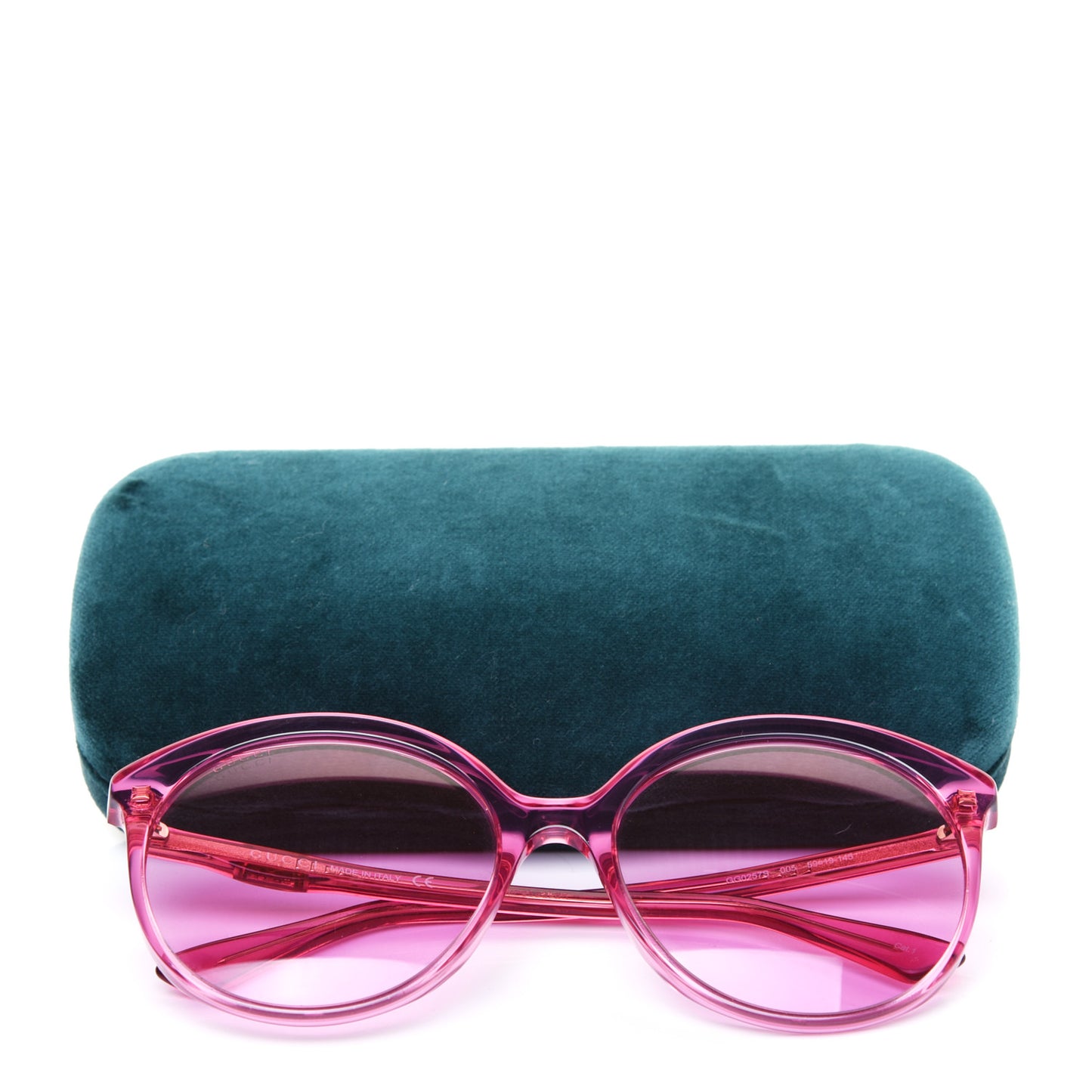 Acetate GG Sunglasses GG0257S Pink