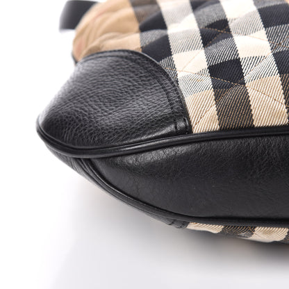 Burberry House Check Quilted Brook Hobo 5 of 12
