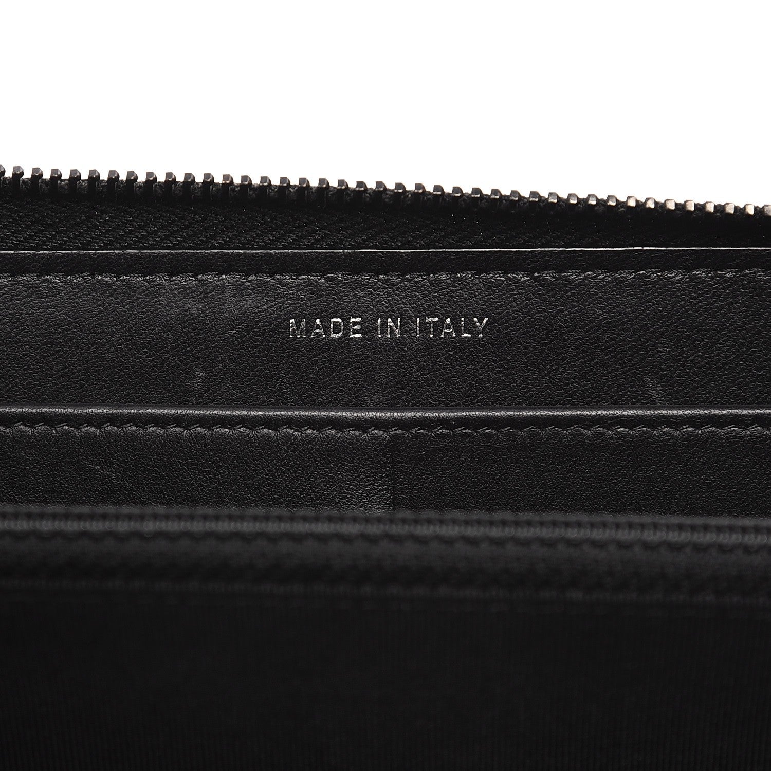 Chanel Lambskin Chevron Quilted Zip Around Wallet So Black 7 of 9