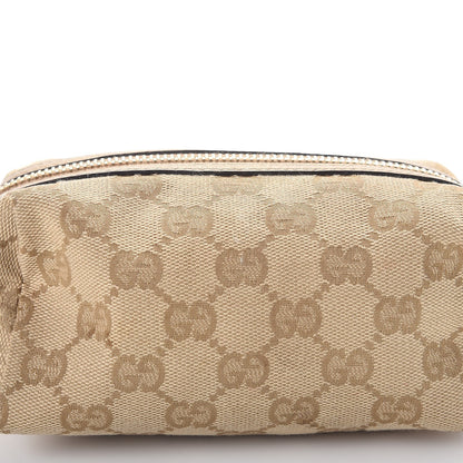 Gucci Monogram Small Cosmetic Case Metallic Bronze 8 of 8