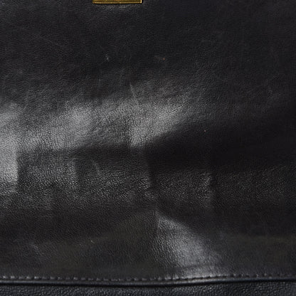 Chanel Lambskin Quilted Drawstring Backpack Black 11 of 18
